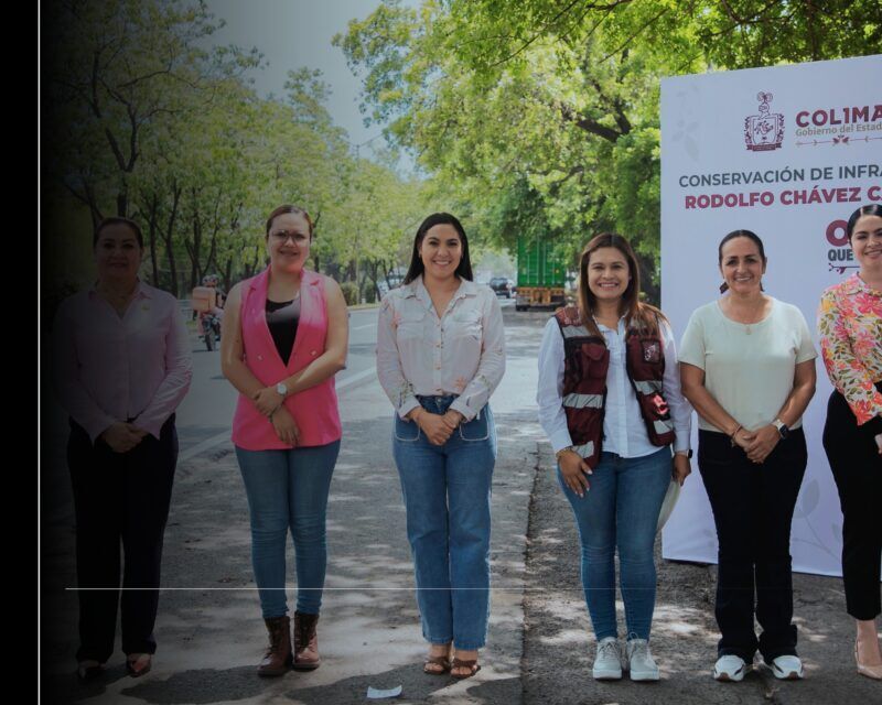 Gobernadora Indira Vizcaíno entrega obra de conservación carretera del Boulevard Chávez Carrillo a Lo de Villa