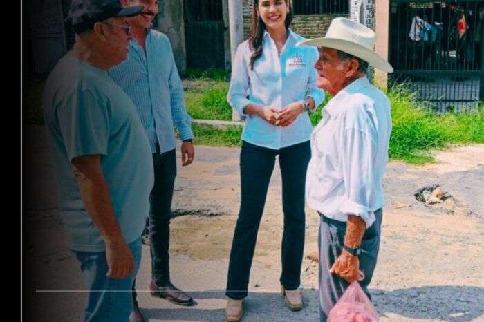 Una calle más de concreto hidráulico; Rosi Bayardo inicia rehabilitación de la Pedro Núñez