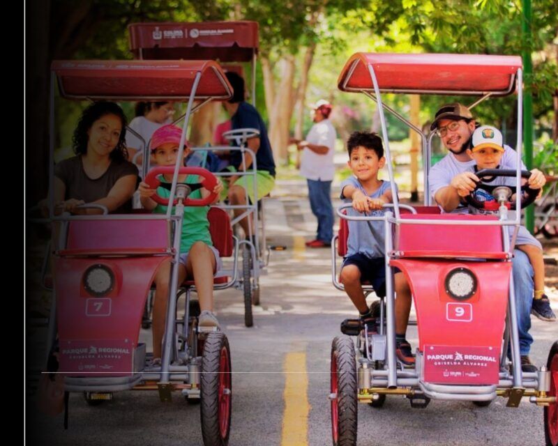 Casi 17 mil personas asisten al Parque Regional de Colima, este fin de semana