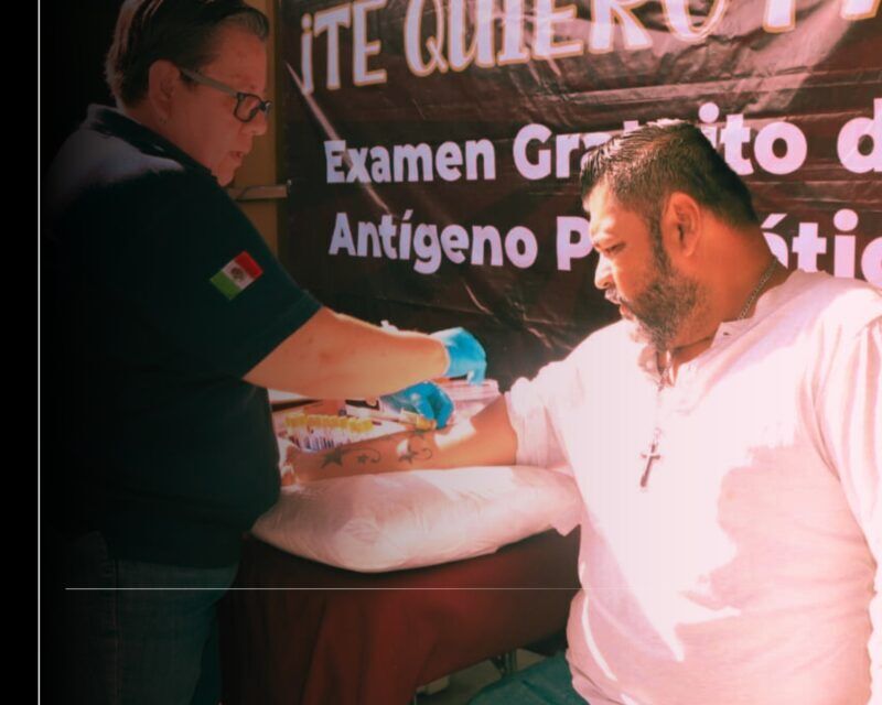 DIF Estatal Colima concluye con éxito campaña ‘Te Quiero Papá’; realizan 600 pruebas gratuitas de antígeno prostático