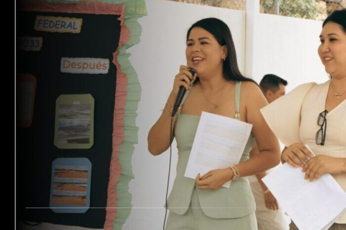 DIF Estatal Colima habilita cancha techada en la estancia infantil de Suchitlán, en Comala