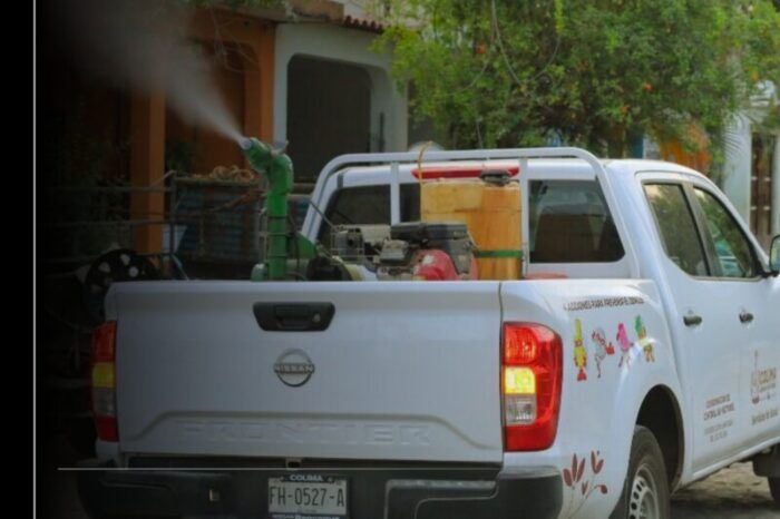 Fumigará Salud Colima en el municipio de Manzanillo durante esta semana