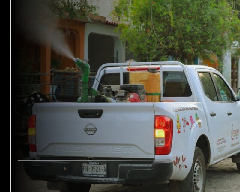 Fumigará Salud Colima en el municipio de Manzanillo durante esta semana