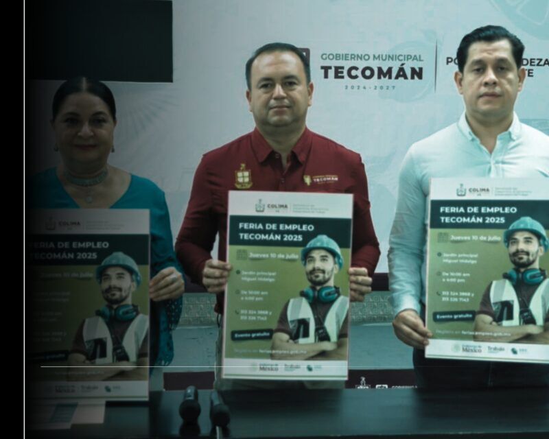 Gobierno del Estado de Colima impulsa Feria de Empleo Tecomán 2025 con más de 240 vacantes
