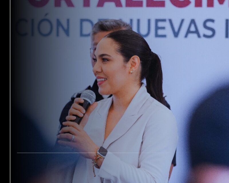 Indira Vizcaíno entrega la construcción de dormitorios y el taller del IFCPP; se invirtieron más de 15 mdp