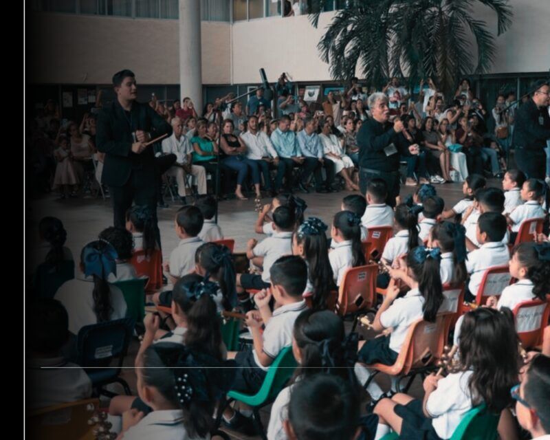 Más de 200 estudiantes de preescolar participan en proyecto musical ‘Mi Colima’ de la Secretaría de Educación