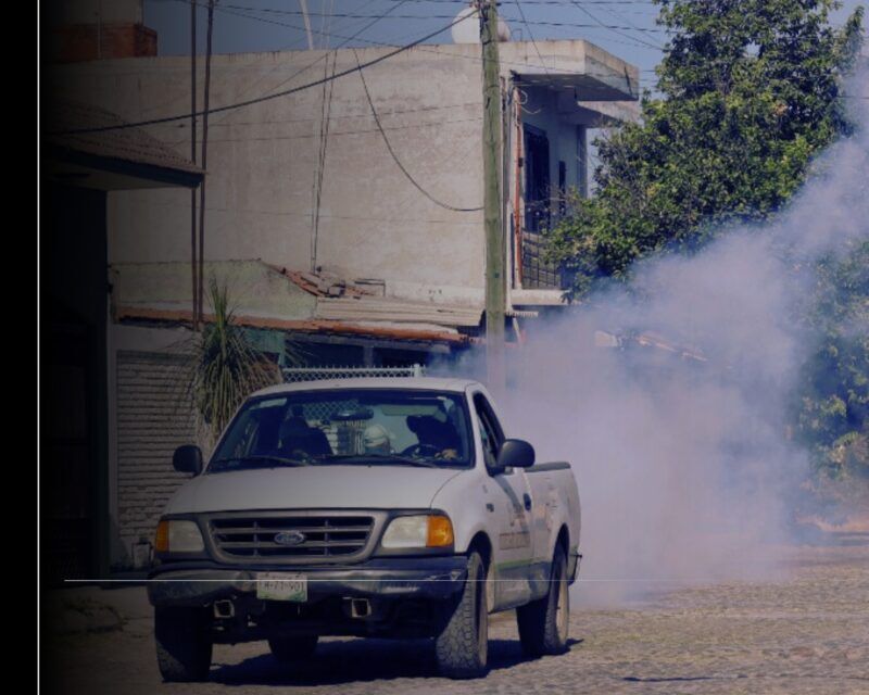 Secretaría de Salud refuerza las fumigaciones para prevenir el dengue en el estado de Colima