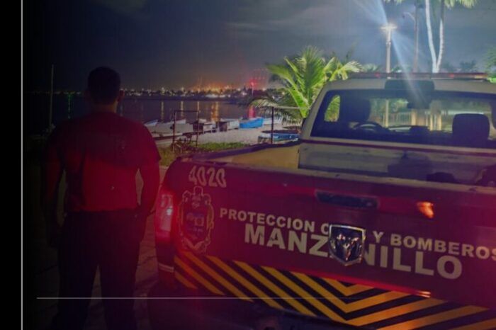 UEPC supervisó playas colimenses; aumentó el nivel del mar, pero sin consecuencias