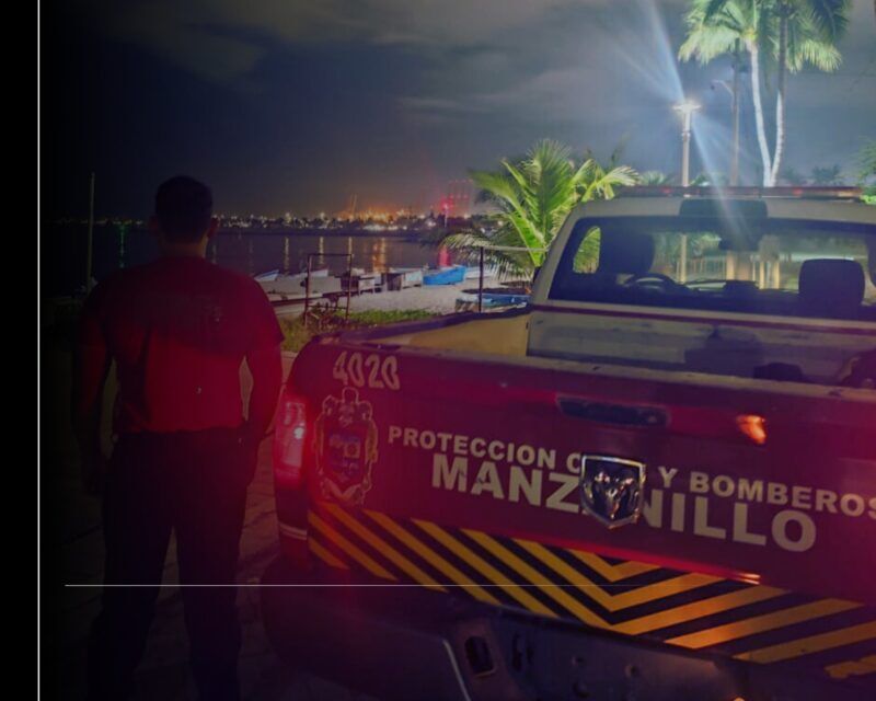 UEPC supervisó playas colimenses; aumentó el nivel del mar, pero sin consecuencias