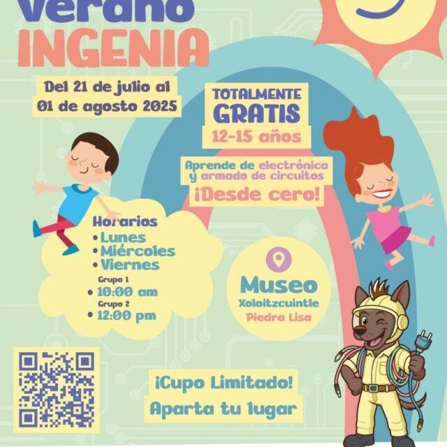 Cecytcol invita al taller de verano ‘Ingenia’ para estudiantes de secundaria