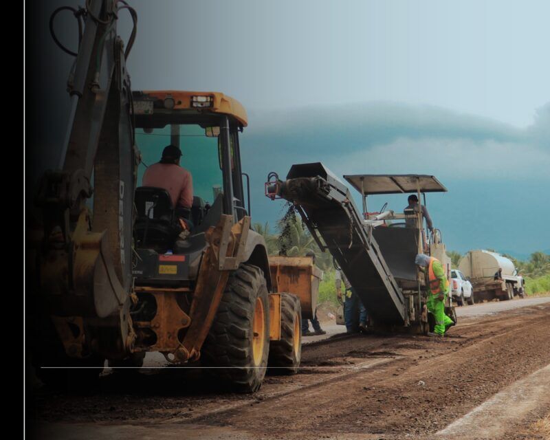 Gobierno de Colima continúa dando mantenimiento a la Red Carretera Estatal