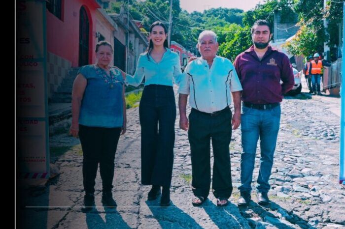 Rosi Bayardo cumple a las familias de Bellavista: inicia rehabilitación de la calle Los Andes