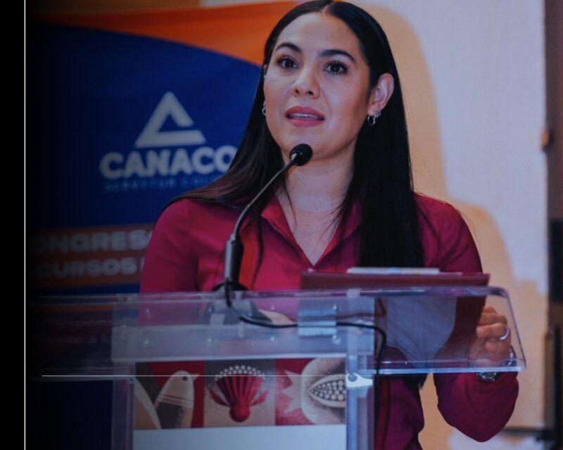 Indira Vizcaíno inaugura Congreso Nacional de Recursos Humanos de Canaco Colima