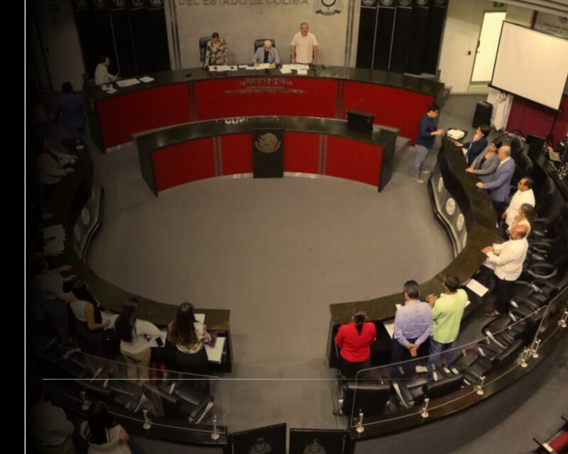 Aprueba Poder Legislativo del Estado de Colima acuerdo de anteproyecto de presupuesto de egresos 2026