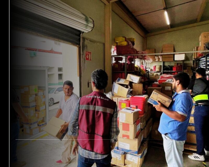 Avanza entrega de medicamentos e insumos a hospitales del estado de Colima, con las 'Rutas de la Salud'