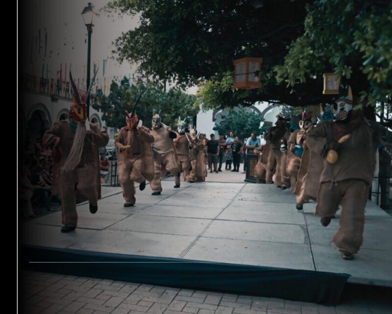 Cientos de personas disfrutan el Festival Tonelhuayo en el jardín de Comala