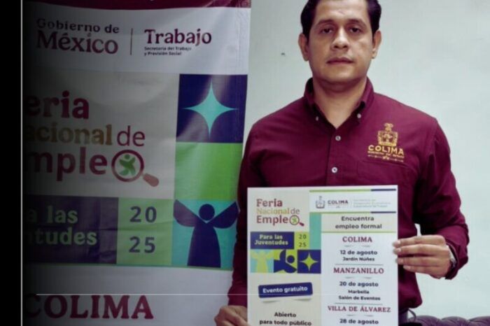 Gobierno del Estado de Colima impulsa oportunidades laborales para jóvenes con la 'Feria de Empleo 2025'