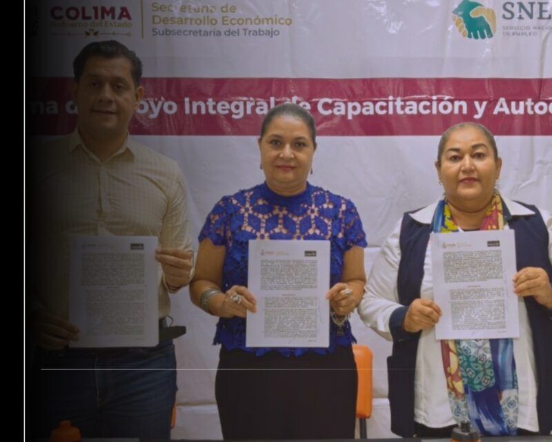 Gobierno del Estado de Colima y escuela Casserole firman convenio para ofrecer capacitación gratuita