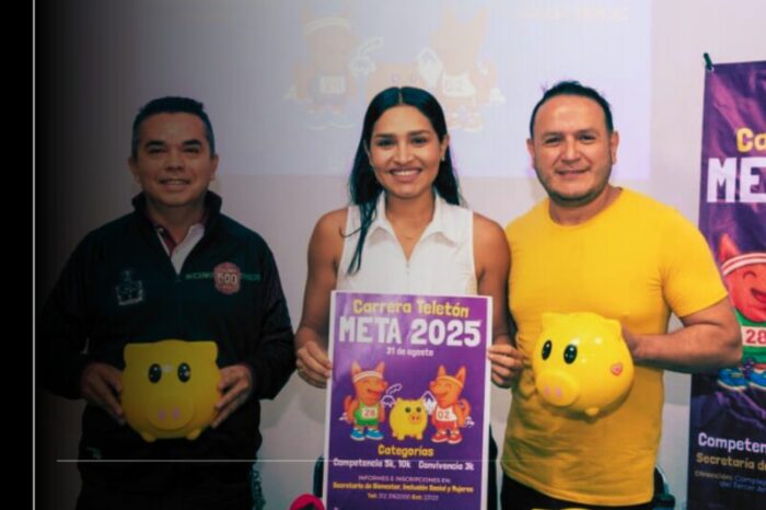 Gobierno del Estado invita a la carrera Teletón, para contribuir a tener un CRIT en Colima