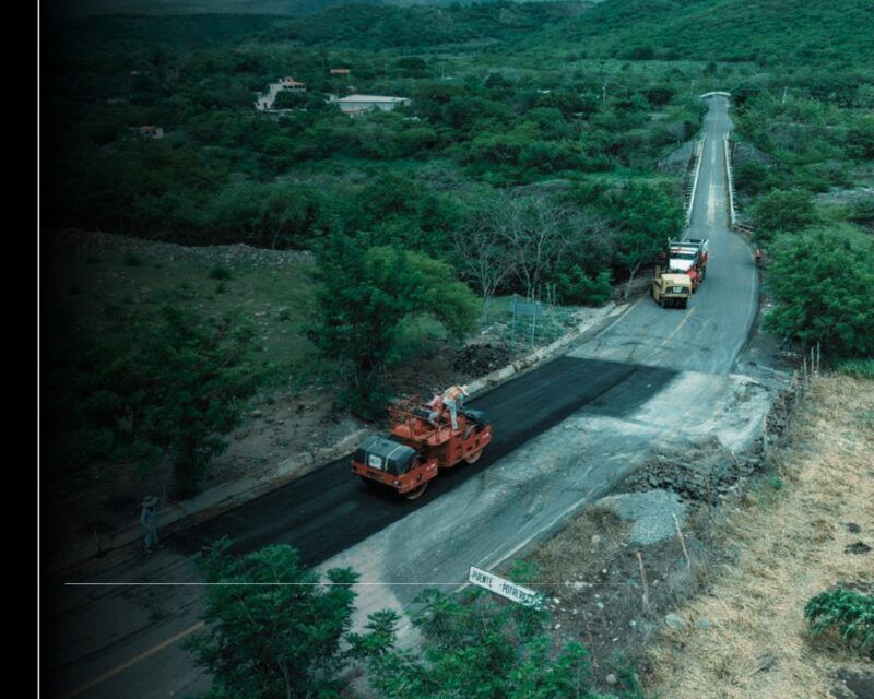 Gobierno del Estado rehabilita 31.5 kilómetros de carreteras en el municipio de Colima