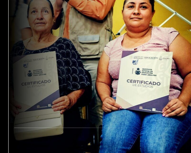 IEEA entrega 456 certificados educativos en julio; se superan personas desde 11 hasta 94 años