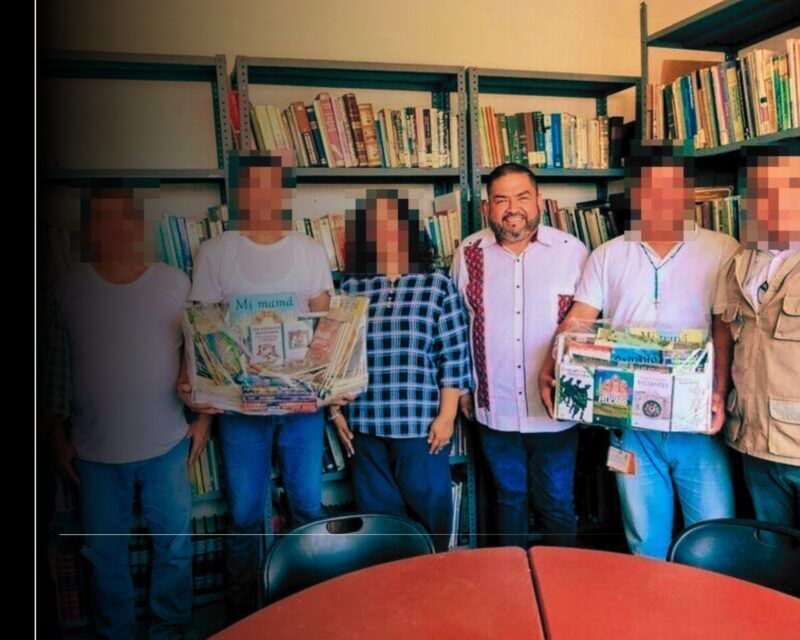 IEEA impulsa la lectura en el Cereso varonil de Colima; entrega paquetes de libros