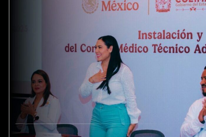 Indira Vizcaíno instala y toma protesta a integrantes del Comité Médico Técnico Administrativo para atender temas de salud