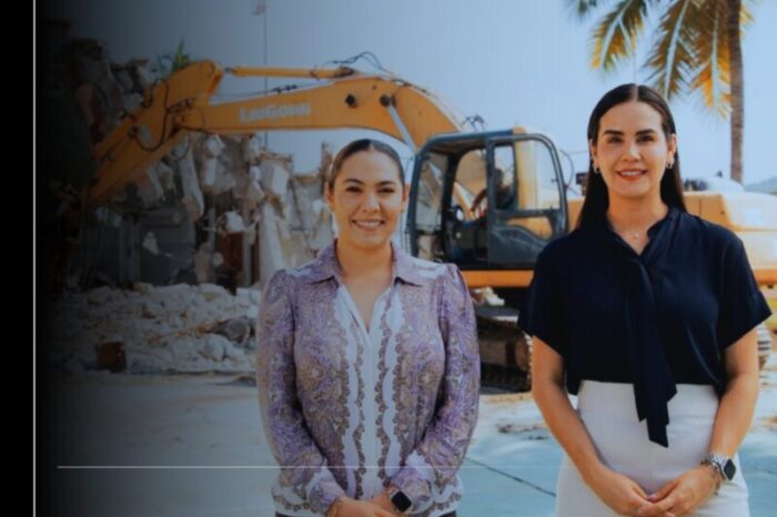 Indira Vizcaíno supervisó rehabilitación de la Unidad Deportiva '5 de Mayo' en Manzanillo