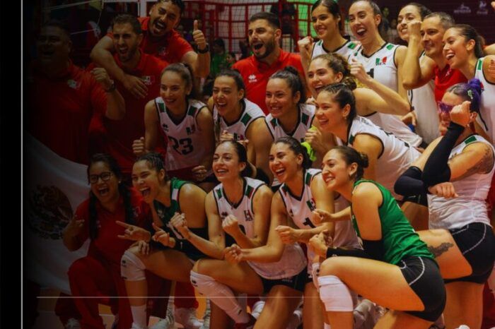 México derrota a Cuba en la Copa Panamericana de Voleibol Femenil 'Colima 2025'