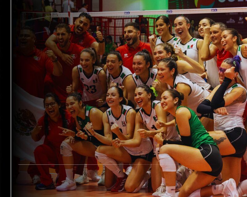 México derrota a Cuba en la Copa Panamericana de Voleibol Femenil 'Colima 2025'