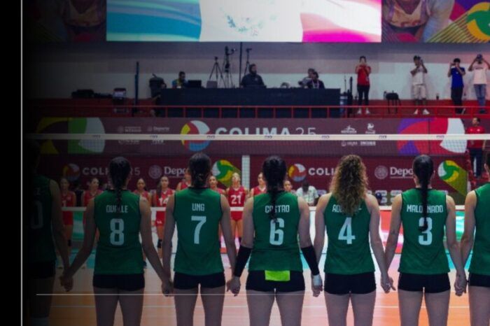 México por el pase ante Cuba, este miércoles en la Copa Panamericana de Voli Femenil ‘Colima 2025’