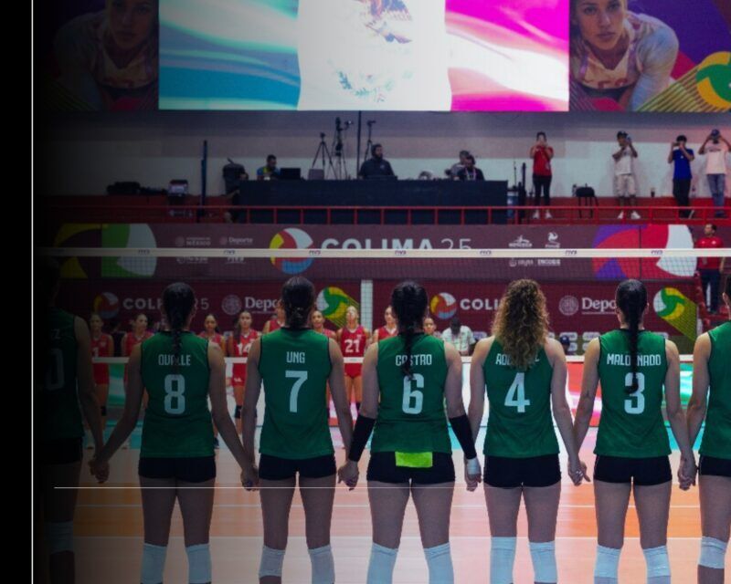 México por el pase ante Cuba, este miércoles en la Copa Panamericana de Voli Femenil ‘Colima 2025’