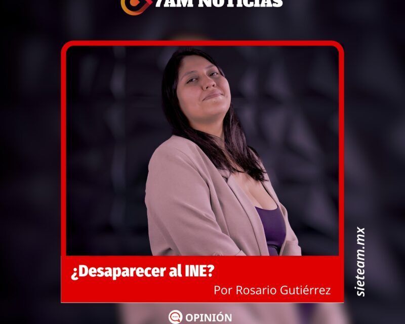 Vivir y Contarla: ¿Desaparecer al INE?