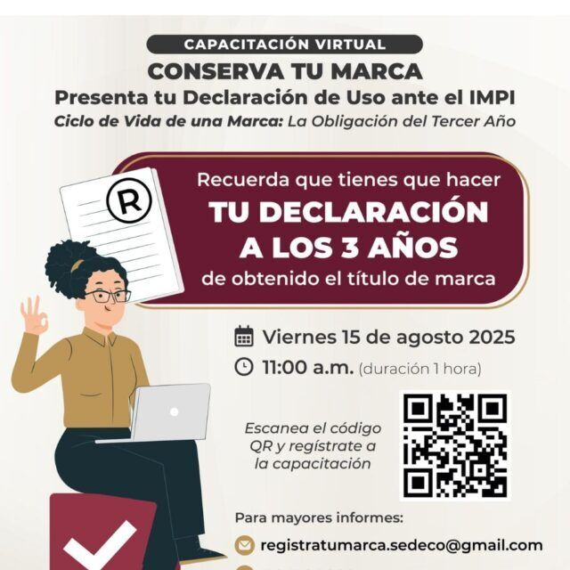 Gobierno del Estado de Colima invita a capacitación virtual gratuita ‘Conserva tu Marca’