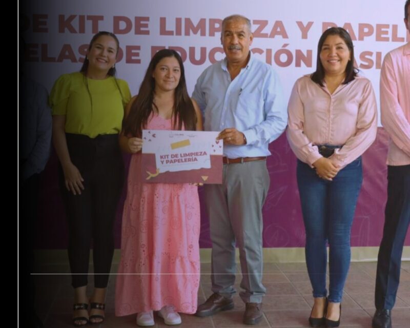 790 escuelas de Educación Básica reciben de la SEyC material de oficina y limpieza