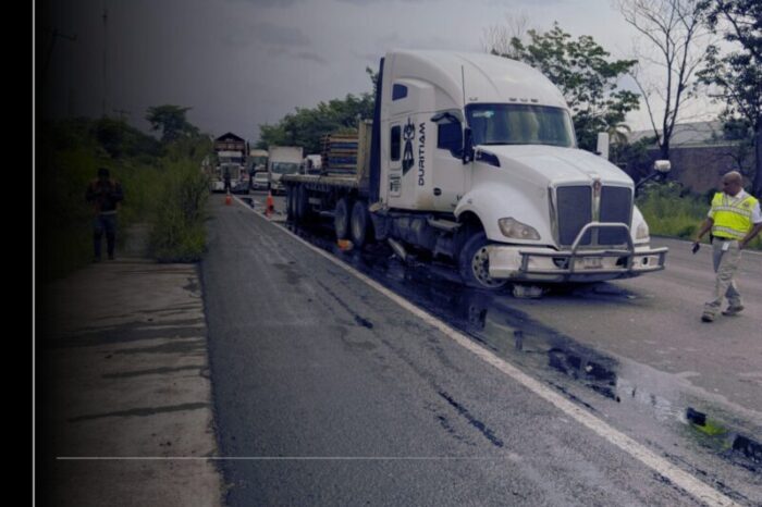 Accidente en autopista Colima–Manzanillo bloquea circulación hacia la capital; ya atiende UEPC