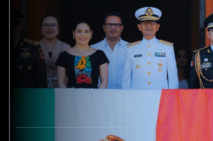 Desfile Cívico Militar de Colima se realiza sin incidentes; reunió a más de 5,300 participantes