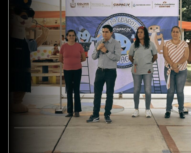 Gobierno de Colima y CIAPACOV Dan Arranque A las “Escuelas Guardianas de Agua” en el Preescolar Rosa Ramona Ortega de VdeA
