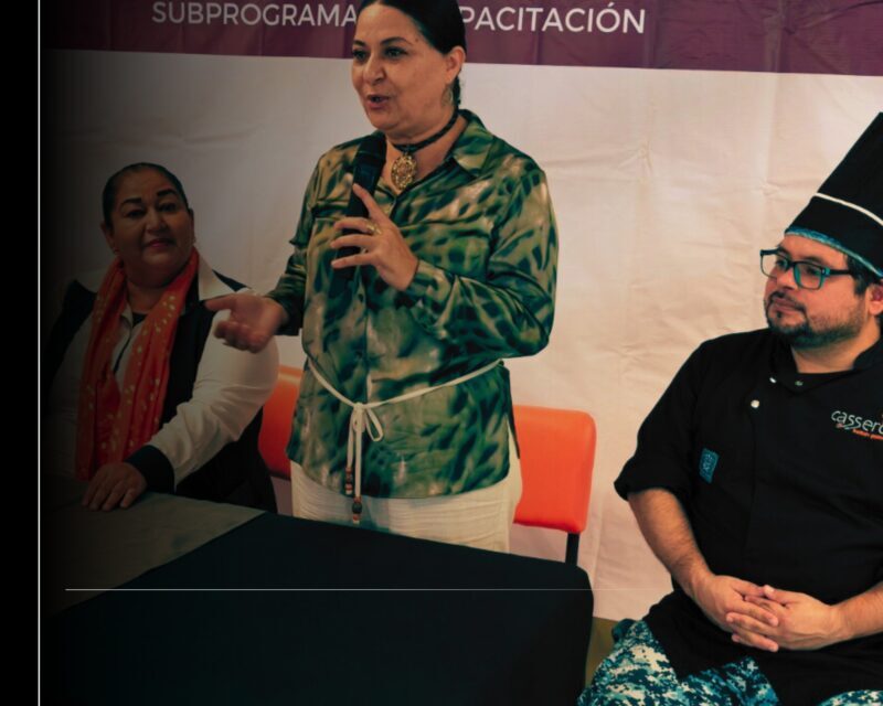 Gobierno del Estado de Colima impulsa autoempleo con curso gratuito de cocina tradicional