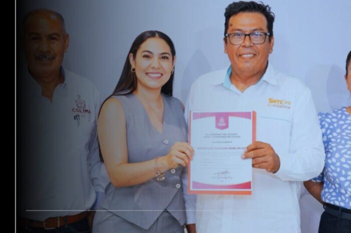 Indira Vizcaíno entrega plazas definitivas a Personal de Apoyo y Asistencia a la Educación