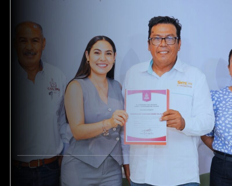 Indira Vizcaíno entrega plazas definitivas a Personal de Apoyo y Asistencia a la Educación