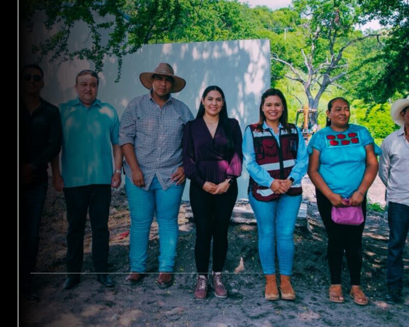 Indira Vizcaíno supervisó avance dos #ObrasQueTransforman Zacualpan; se invierten más 5.8 mdp