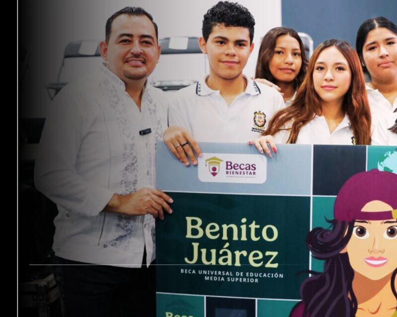 Julio León y Becas Bienestar acercando la educación y la esperanza a todas las familias de México