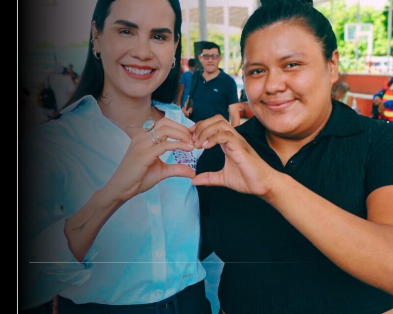 Rosi Bayardo entrega apoyos del programa Transformando Vidas