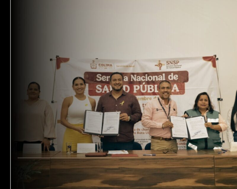 Salud Colima fortalece promoción de la salud comunitaria en el Tec de Colima