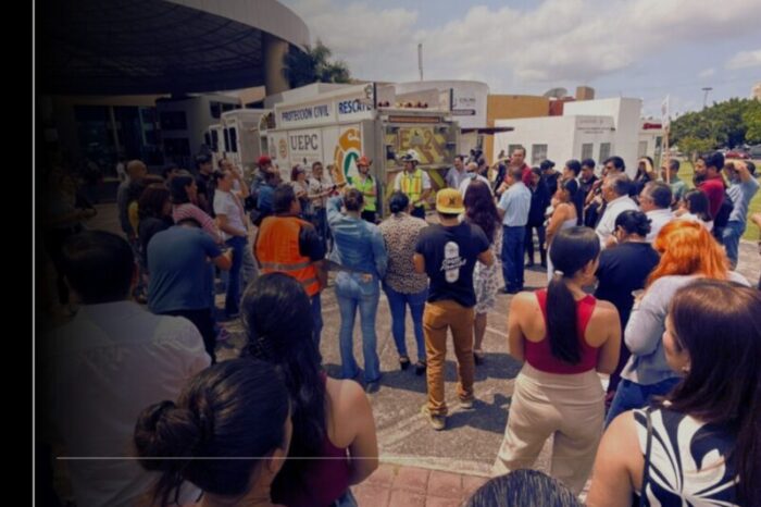 UEPC: Multitudinaria participación de colimenses en Simulacro Nacional 2025