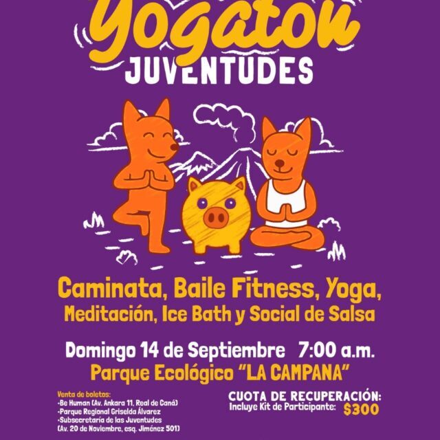 Juventudes Colima invita al Yogatón con Causa en ‘La Campana’, para el Teletón