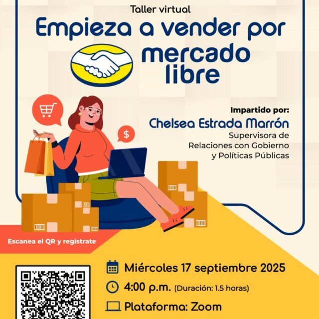 Gobierno del Estado de Colima impulsa capacitación gratuita para vender en Mercado Libre