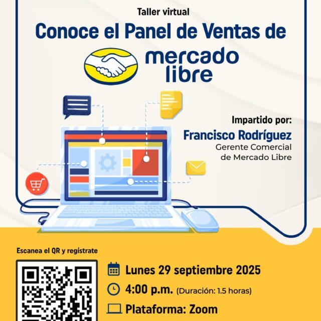 Sedeco Colima invita al taller virtual gratuito ‘Conoce el Panel de Ventas de Mercado Libre’