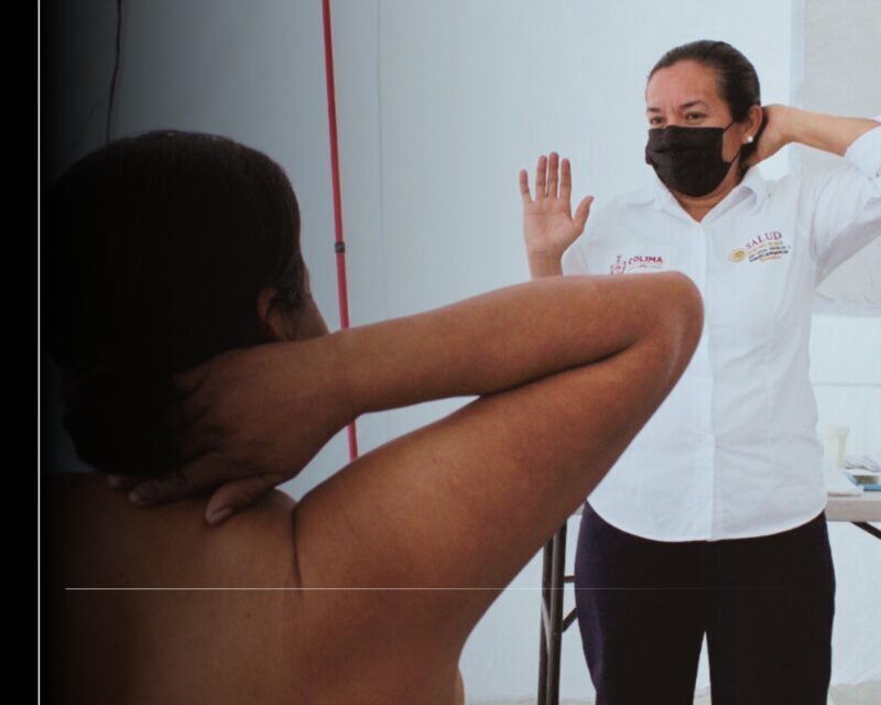 Concientiza Salud Colima sobre la importancia de una detección oportuna del cáncer de mama